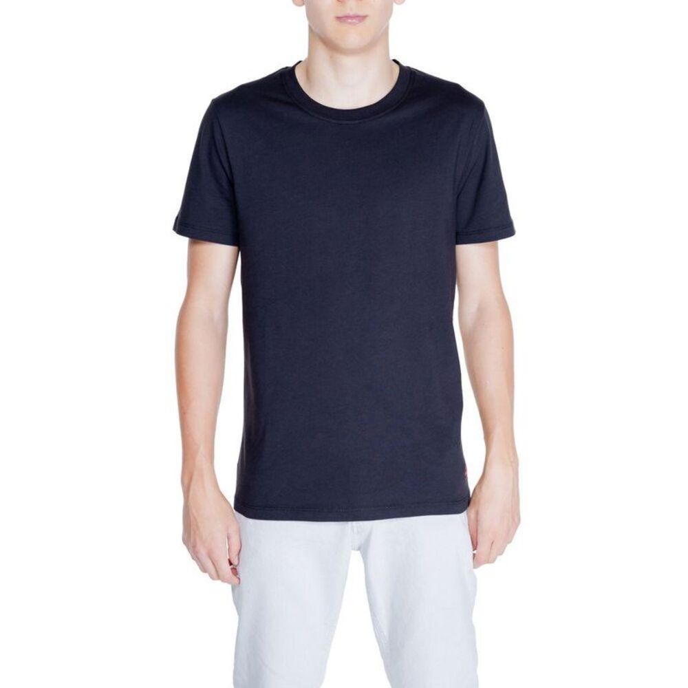 Peuterey Navy Short Sleeve TShirt Men Black T-Shirts